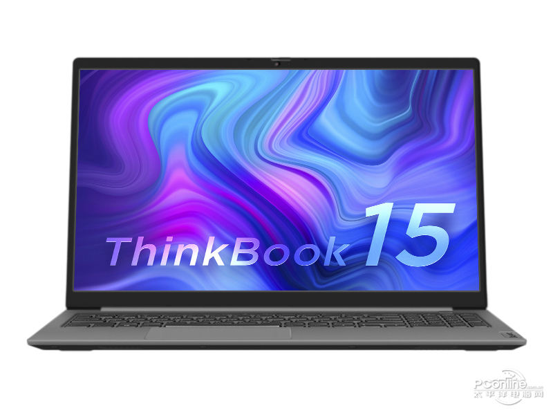 联想ThinkBook 15 2021(R7-5800U/16GB/512GB/MX450) 前视