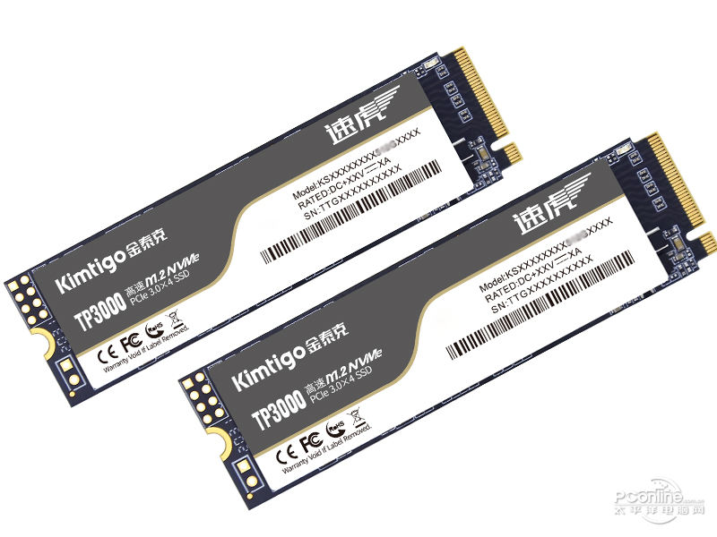 金泰克速虎TP3000 128GB M.2 SSD