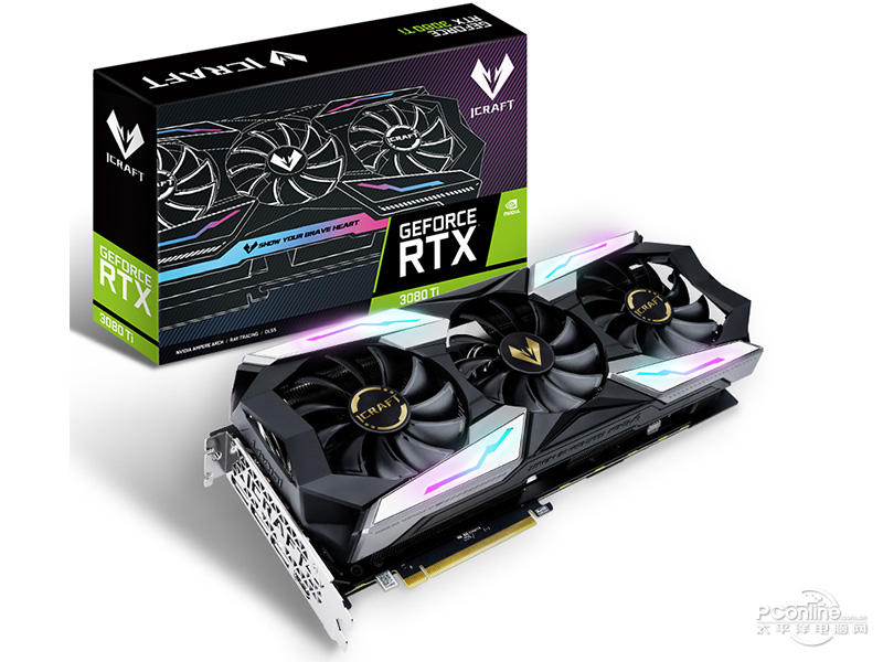 铭瑄MS-GeForce RTX3080Ti iCraft GM OC 12G