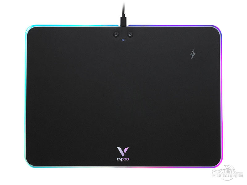 雷柏V10RGB幻彩无线充电游戏鼠标垫 主图