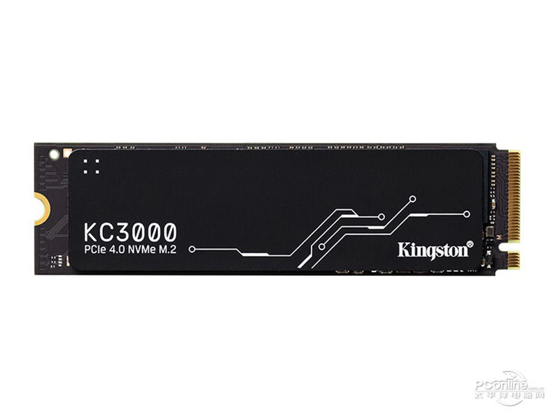 金士顿KC3000 2TB M.2 SSD 正面