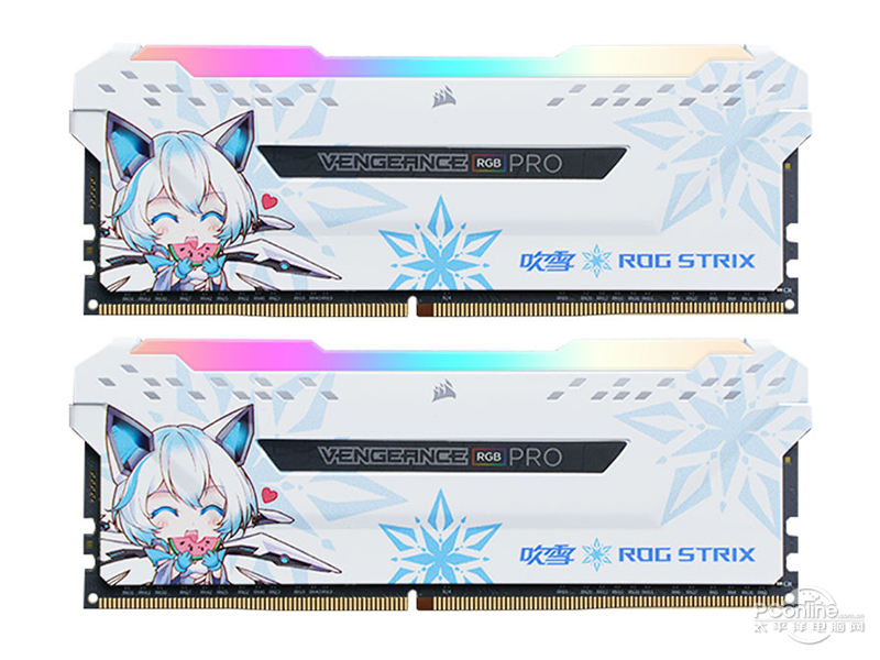 美商海盗船复仇者RGB PRO 吹雪联名款 DDR4 3600 16GB(8GB×2) 主图