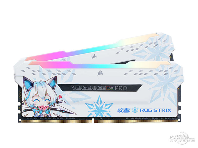 美商海盗船复仇者RGB PRO 吹雪联名款 DDR4 3200 16GB(8GB×2)图3