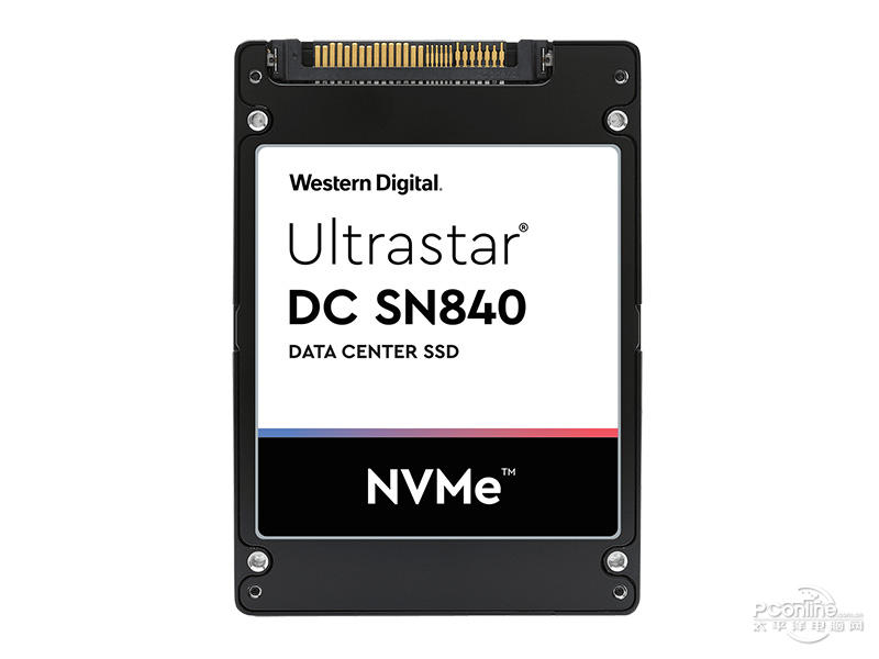 西部数据Ultrastar DC SN840 1.92TB NVMe SSD正面