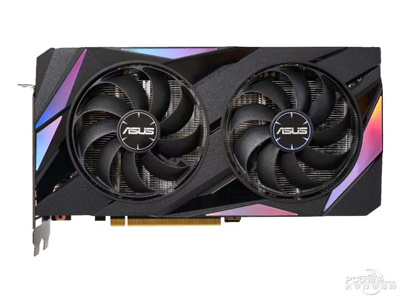 华硕ATS GeForce RTX3050-O8G-GAMING正面