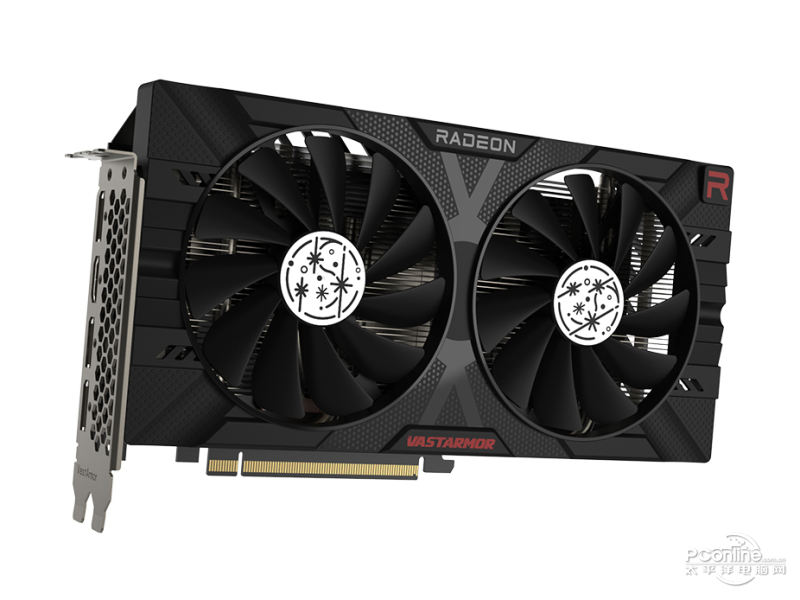 瀚铠AMD RADEON RX 6600 星空 8GB正面