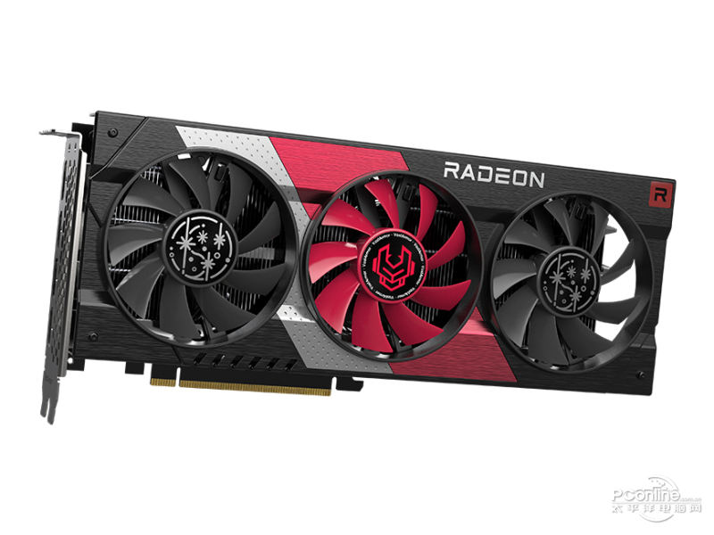 瀚铠AMD Radeon RX 6600 XT starry sky星空 8GB 正面