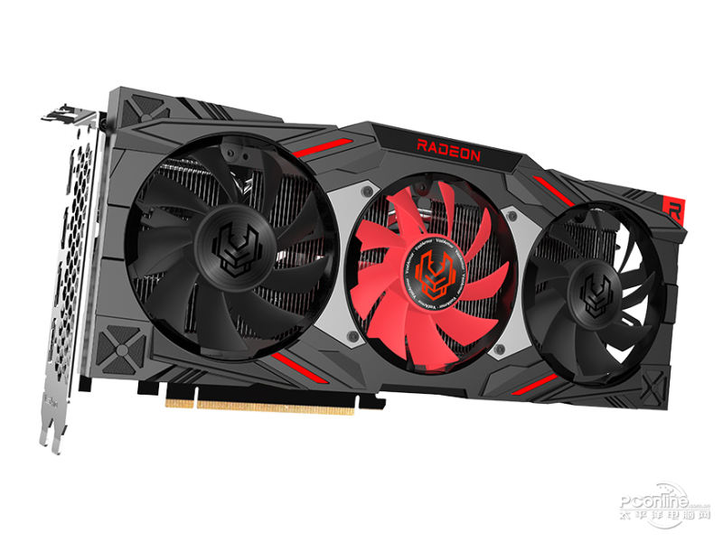 瀚铠AMD Radeon RX 6600 XT alloy合金 8GB OC 正面