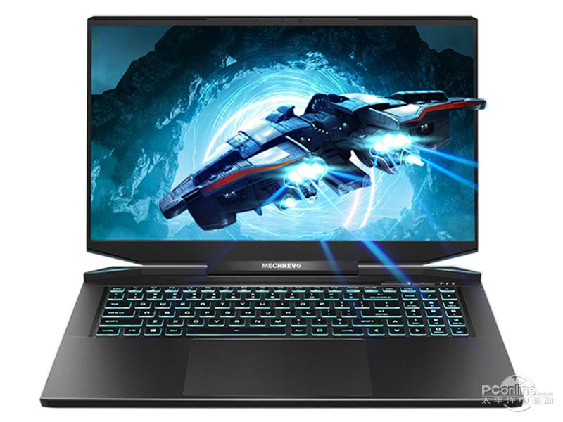 机械革命旷世(酷睿i9-12900H/32GB/1TB/RTX3080Ti/240Hz/2.5K/水冷版) 前视