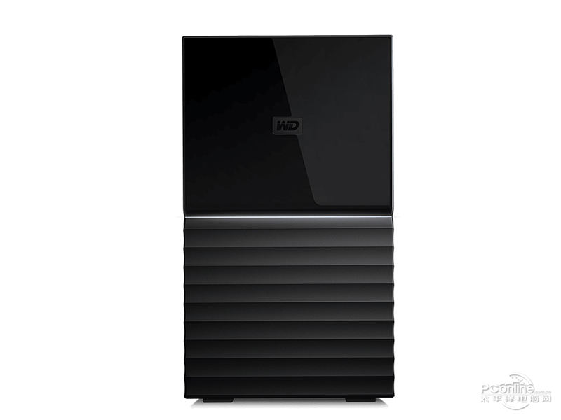 西部数据My Book Duo 6TB(WDBFBE0060JBK)正面