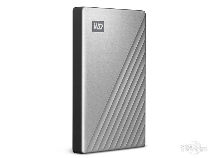 西部数据My Passport Ultra 2TB(WDBC3C0020BSL)45度正面