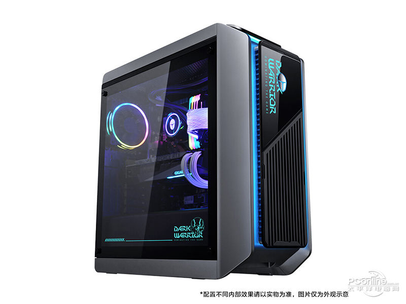 雷神911黑武士Ⅳ 12Z9S89TRA(i9-12900KS/64GB/2TB+4TB/RTX3090Ti)效果图1