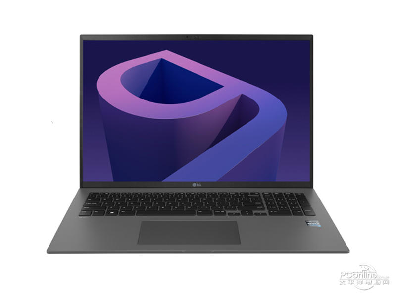 LG gram 2022款(酷睿i7-1260P/16GB/1TB/17英寸) 前视