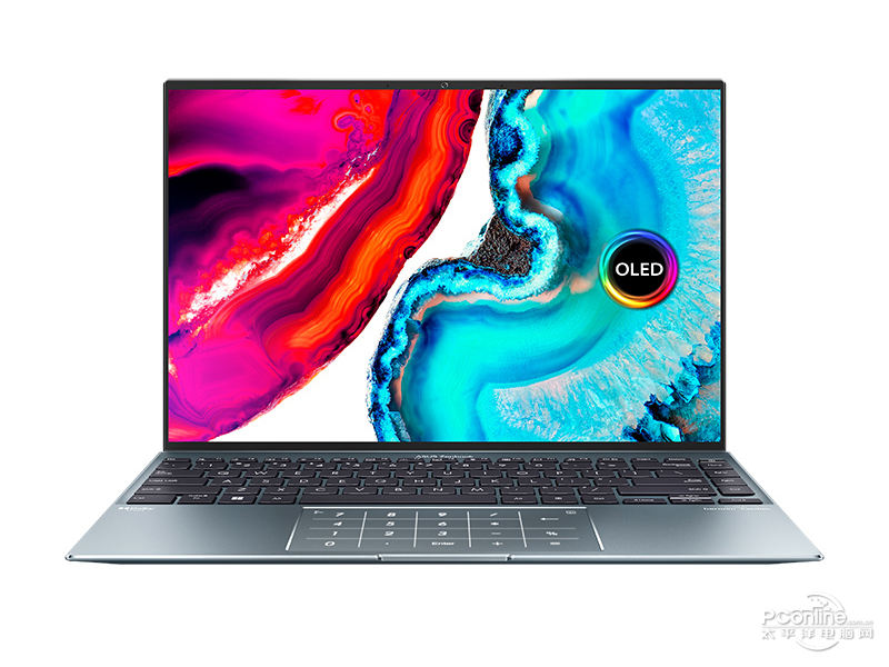 华硕灵耀X14(酷睿i5-12500H/16GB/512GB/2.8K) 前视