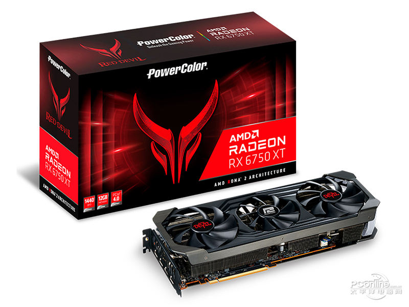 撼讯AMD RADEON RX 6750XT 红魔