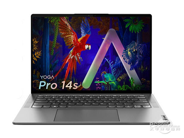 联想YOGA Pro 14s 2022(R7-6800HS/16GB/512GB) 前视