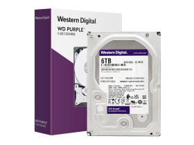 西部数据 紫盘 6TB 128M SATA 硬盘(WD62EJRX)