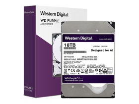 西部数据 紫盘Pro 18TB 256M SATA 硬盘(WD181EJRP)