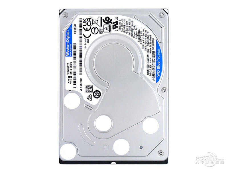 西部数据蓝盘 4TB 128M SATA 笔记本硬盘(WD40NPZZ) 主图