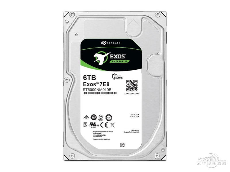 希捷银河Exos 7E10 6TB 256M SATA 硬盘(ST6000NM019B) 主图