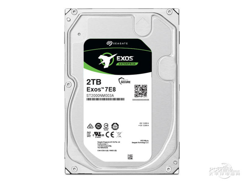 希捷银河Exos 7E10 2TB 256M SAS 硬盘(ST2000NM001B) 主图