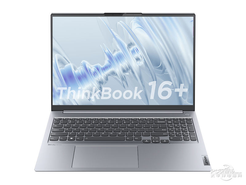 联想ThinkBook 16+(R7-6800H/32GB/512GB/120Hz)前视