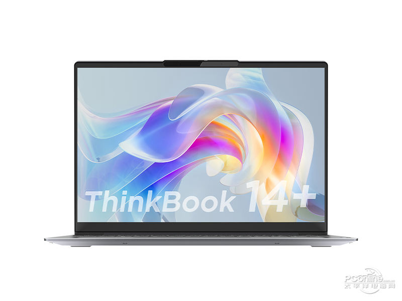 联想ThinkBook 14+(R7-6800H/16GB/512GB) 前视