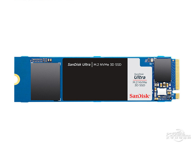 闪迪至尊高速系列-游戏高速版升级款 500GB M.2 SSD 正面