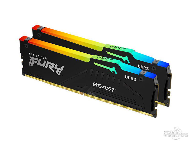 金士顿骇客神条 Beast野兽系列 RGB DDR5 4800 16GB(8GB×2) 主图