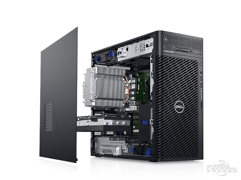 戴尔Precision T3660(i3-12100/32GB/512GB+2TB/T1000)