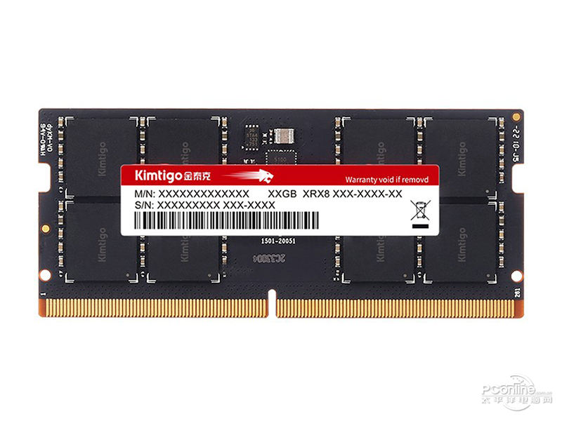 金泰克DDR5 4800 8GB笔记本内存 图片