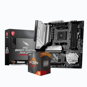 AMD CPU  ˶B450B550CPUװ Uװ ΢B550M MORTAR MAX WIFI R5 5600(װ)װ
