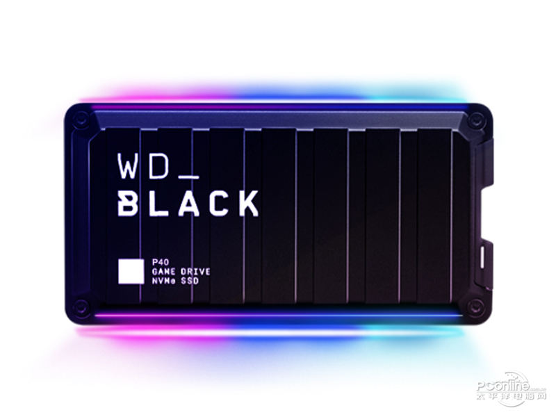 西部数据WD_BLACK P40 1TB(WDBAWY0010BBK-CESN) 正面