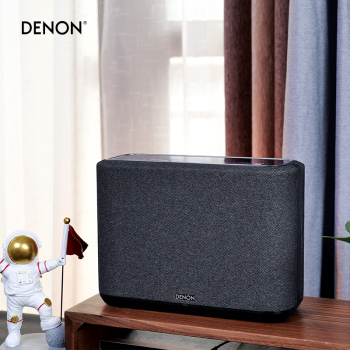 天龙（DENON）HOME 250 无线Hi-Fi音响 桌面迷你音响 WiFi蓝牙USB立体声配对Aux及多房间音乐组合音箱黑色