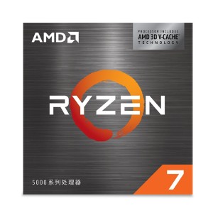 AMD 锐龙新品R5/R7 5600/5700X/5800X3D 7nm AM4接口盒装CPU处理器 R7 5800X3D 盒装CPU