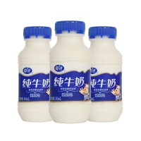 夏进厂家直发 塞牧奶源瓶装纯牛奶243ml*24早餐学生儿童营养牛奶整箱