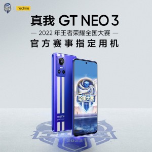 realme真我GT Neo3 天玑8100 80W超速闪充 独立显示芯片 赛道双条纹设计 12GB+256GB 勒芒 5g游戏手机