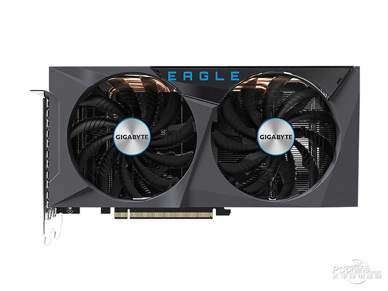 技嘉GeForce RTX 3060 EAGLE OC 12G 2.0正面