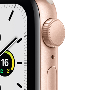 Apple Watch SE 智能手表 GPS款 40毫米米金色铝金属表壳 星光色运动型表带MKQ03CH/A