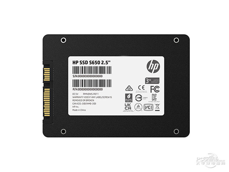 惠普S650 1920GB SATA3.0 SSD