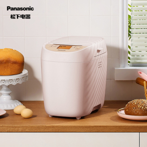 松下（Panasonic） 面包机 粉色 家用1斤 烤面包机 家用 全自动 多功能和面 SD-PY100