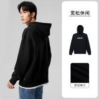 Levi's李维斯男士oversize落肩时尚休闲情侣LOGO连帽卫衣