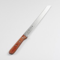 藤次郎 日本Tojiro不锈钢面包刀波形刃不掉渣切面包刀烘焙锯齿刀蛋糕刀 F-736