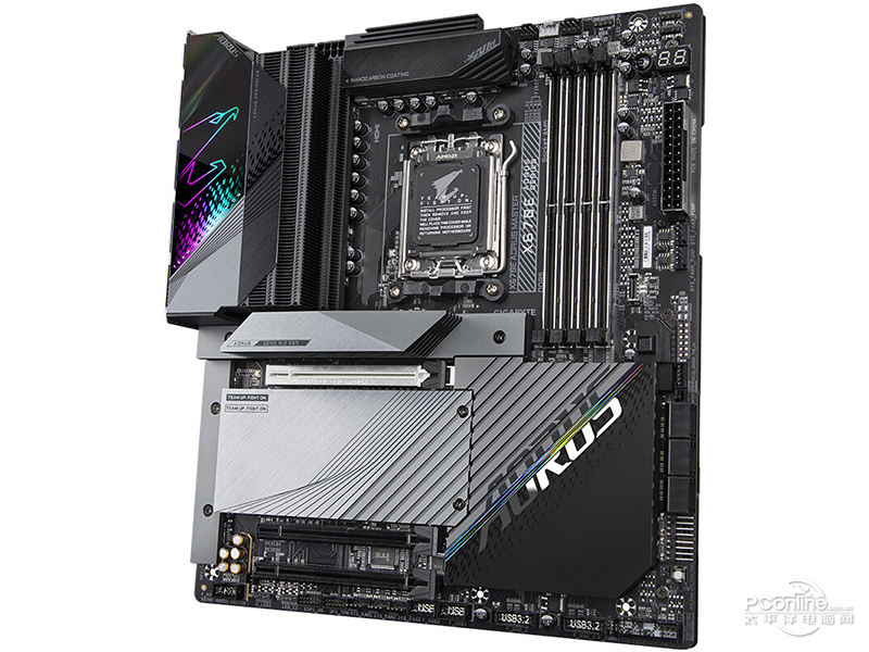 技嘉X670E AORUS MASTER效果图