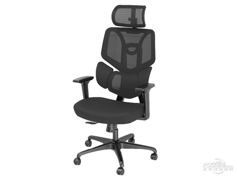 黑白调E3人体工学椅 图片1