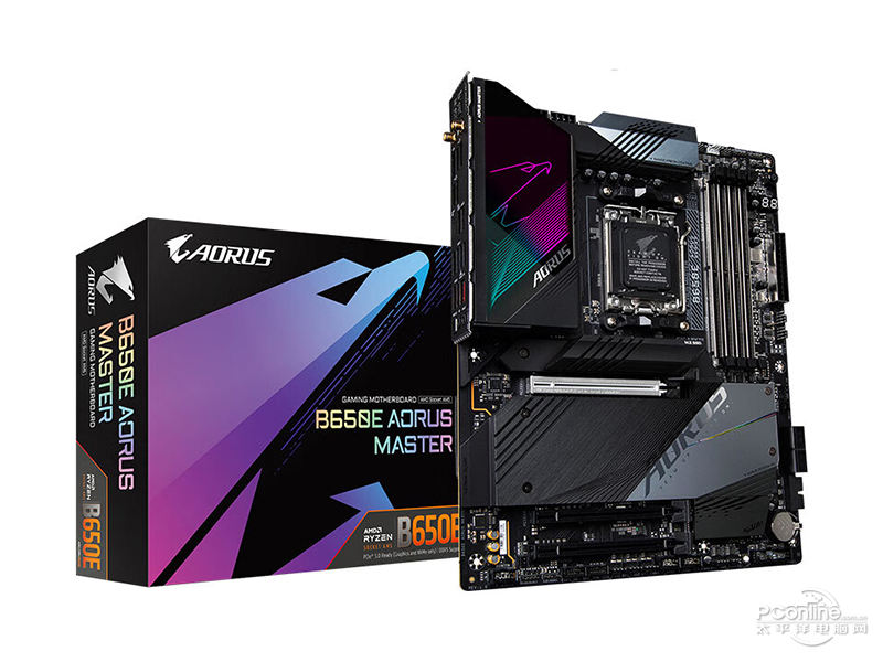 技嘉B650E AORUS MASTER配盒图