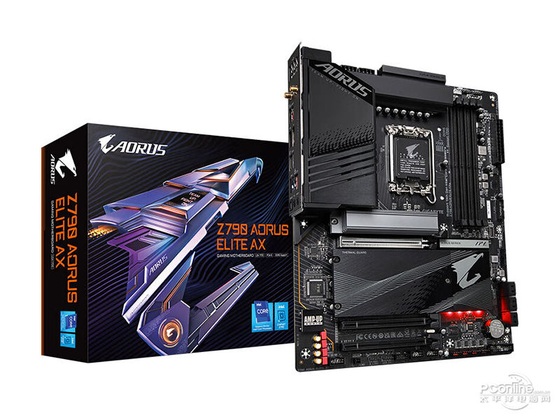 技嘉Z790 AORUS ELITE AX配盒图