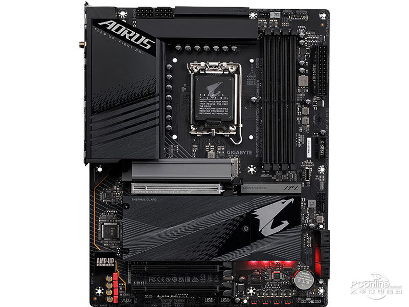 技嘉Z790 AORUS ELITE AX 正面