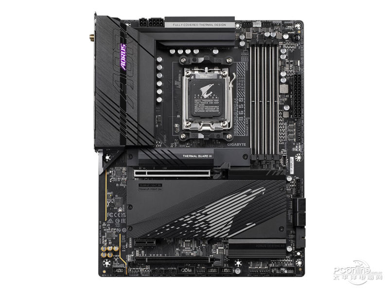 技嘉B650 AORUS PRO AX 正面