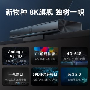 ǻۺZ1Pro ƵͨܵӺ 8K 5T ǧ 4G+64Gн